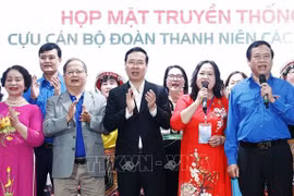 Chủ tịch nước dự gặp mặt truyền thống cựu cán bộ Đoàn Thanh niên cộng sản Hồ Chí Minh các thời kỳ 