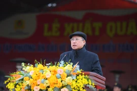 Xuất quân bảo đảm an ninh, an toàn tuyệt đối Đại hội Đảng toàn quốc lần thứ XIII 