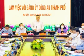 Công an Hà Nội chủ động tấn công tội phạm, tiên phong phòng chống dịch Covid-19