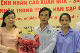 Bệnh nhân vụ sập giàn giáo Formosa xuất viện