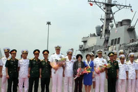 Việt - Mỹ có bước phát triển mới về hợp tác hải quân