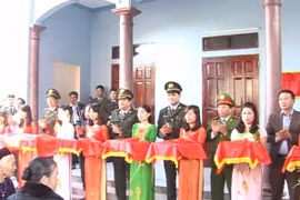 Khánh thành nhà nhân ái tặng thân nhân liệt sỹ CAND