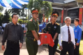Truy điệu, an táng 7 hài cốt liệt sĩ hy sinh trong tổng tiến công Tết Mậu thân 1968