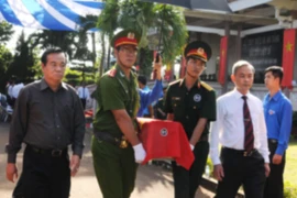 Truy điệu, an táng 7 hài cốt liệt sĩ hy sinh trong tổng tiến công Tết Mậu thân 1968