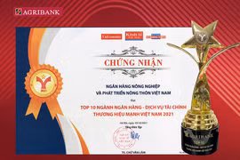 Agribank – TOP10 Thương hiệu Mạnh Việt Nam lĩnh vực Tài chính, Ngân hàng năm 2021 