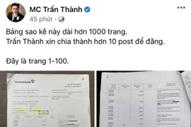 Vietcombank lên tiếng sau rắc rối liên quan đến sao kê tài khoản MC Trấn Thành 
