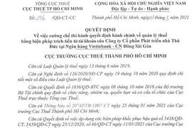 Phong tỏa tài khoản, cưỡng chế trên 451 tỷ đồng tiền thuế của Thuduc House