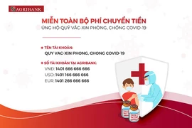 Công bố tài khoản tiếp nhận ủng hộ Quỹ Vaccine phòng, chống Covid-19 tại Agribank