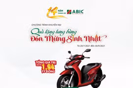 Ưu đãi lớn cùng chương trình khuyến mại “Quà tặng tưng bừng - đón mừng sinh nhật” cùng bảo hiểm Agribank