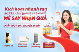 Kích hoạt nhanh tay – Mê say nhận quà" cùng ứng dụng Agribank E-Mobile Banking