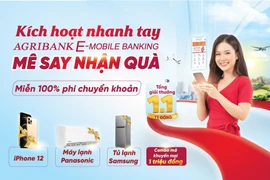 Kích hoạt nhanh tay – Mê say nhận quà" cùng ứng dụng Agribank E-Mobile Banking