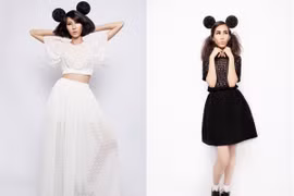 Cao Ngân “biến hóa” lạ lẫm với hình tượng chuột Mickey