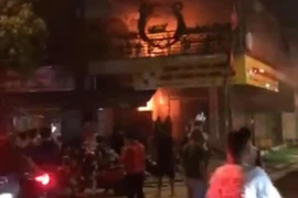 Xử lý nhanh đám cháy tại Trung tâm tiêm chủng chất lượng cao Quốc Oai