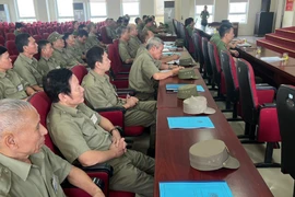 Trang bị kiến thức pháp luật, nghiệp vụ cho lực lượng bảo vệ dân phố