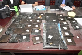 Cán mỏng cocain giấu trong quyển truyện, vận chuyển qua đường hàng không