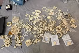 Bắt đối tượng buôn bán sản phẩm ngà voi, động vật hoang dã