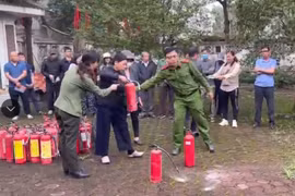 Công an quận Tây Hồ nỗ lực vì địa bàn không cháy, nổ