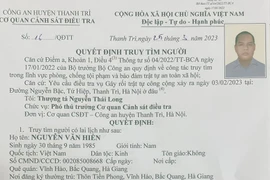 Truy tìm người liên quan vụ 'Cố ý gây thương tích' và 'Bắt giữ người trái pháp luật'