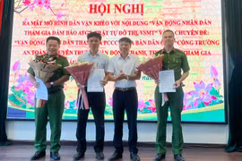 Phát huy hiệu quả mô hình phường kiểu mẫu về an ninh trật tự và văn minh đô thị 