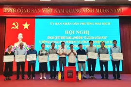 Bàn giao phương tiện phòng cháy, chữa cháy cho 23 điểm chữa cháy công cộng