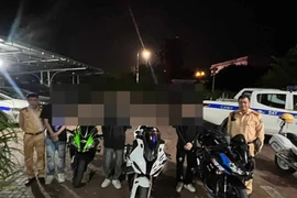 Xử lý nhiều đoàn xe phân khối lớn đi vào cao tốc