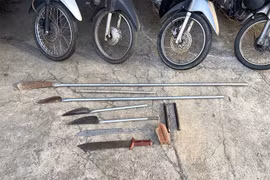 Xử lý nhóm thanh, thiếu niên mang hung khí ẩu đả trong đêm