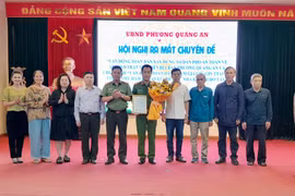 Phường Quảng An với mô hình 'Xây dựng tổ dân phố, khu dân cư an toàn'