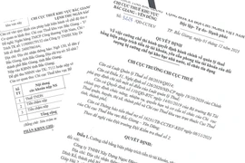 Yêu cầu phong tỏa tài khoản Công ty TNHH Xây dựng Ngọc Đăng