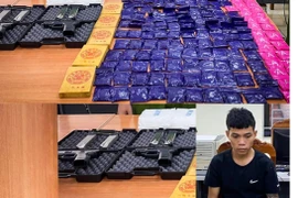 Khống chế thành công đối tượng ma tuý mang 2 súng ngắn đi “áp tải” hàng