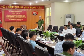 Khẩn trương điều tra cơ bản, triển khai các mô hình PCCC tại quận Hoàng Mai