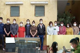 Triệt phá đường dây đánh bạc rất đông phụ nữ tham gia với số tiền lên đến hàng nghìn tỷ đồng