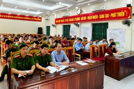 Lắng nghe ý kiến nhân dân để đánh giá đúng tình hình an ninh, trật tự địa bàn