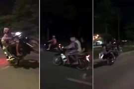 Xử lý nhóm mang dao phóng lợn náo loạn đường phố ở Bắc Ninh