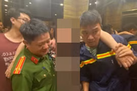 Công an quận Tây Hồ giải cứu thành công một phụ nữ định nhảy từ tầng 11