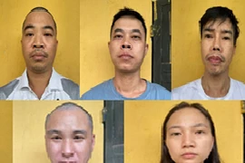 Bắt quả tang 5 đối tượng tổ chức sử dụng trái phép chất ma túy