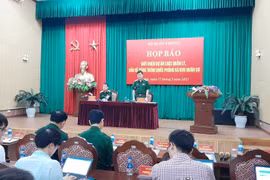 Họp báo giới thiệu dự án Luật Quản lý, bảo vệ công trình Quốc phòng và khu quân sự