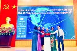 Quận Tây Hồ phát động “Xây dựng năng lực tự học trong kỷ nguyên số”.