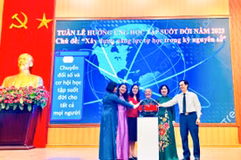 Quận Tây Hồ phát động “Xây dựng năng lực tự học trong kỷ nguyên số”.