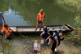 Mắc kẹt trong cống khi bắt cá, người đàn ông tử vong