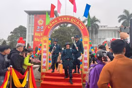 Quận Long Biên chào đón 95 tân binh lên đường làm nhiệm vụ bảo vệ Tổ quốc