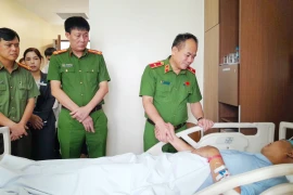 Biểu dương tinh thần dũng cảm, kiên quyết đấu tranh chống tội phạm của Thiếu tá Nguyễn Anh Tuấn