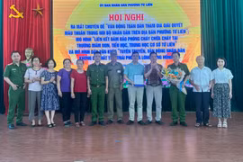 Nhiều mô hình thiết thực phát huy sức mạnh tổng hợp từ nhân dân ở phường Tứ Liên