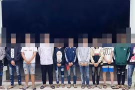 Xử lý nhóm thanh thiếu niên gây rối trật tự công cộng