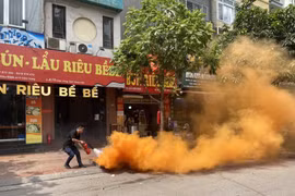 Đồng loạt ra mắt Tổ liên gia phòng cháy, chữa cháy tại quận Cầu Giấy