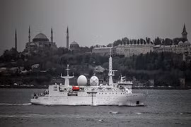 Pháp tiếp tục triển khai tàu trinh sát điện tử hiện đại tới biển Đen