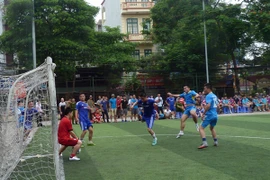 Khai mạc giải bóng đá CAQ Hà Đông năm 2015