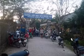 Sập trụ đỡ phòng học, 1 học sinh lớp 4 tử vong