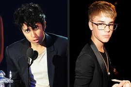 Lady Gaga giả nam nhận giải Video Music Awards 2011 