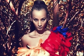 Đỗ Mạnh Cường công khai tình cảm với Lê Thúy Top model