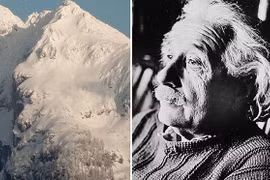 Phát hiện ngọn núi giống hệt thiên tài Albert Einstein